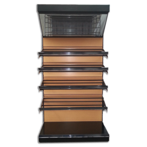 Bread & Bakery Wall Bay with Mirror Canopy MaxShelf