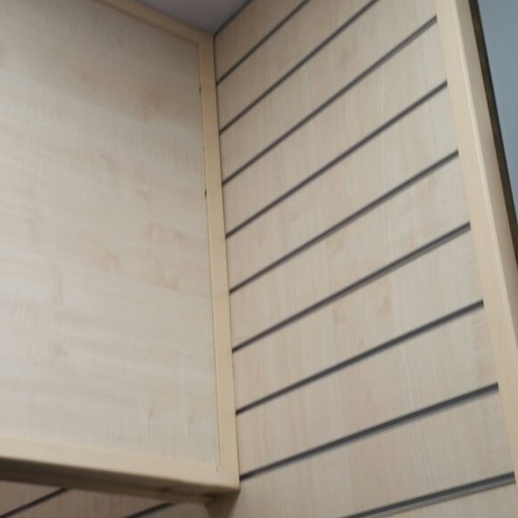 Slatwall 90° CORNER WOOD TRIM (Pack of 2) MaxShelf