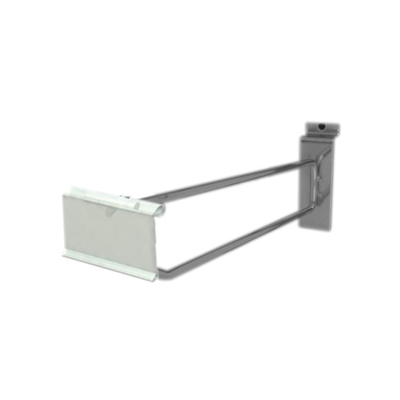 Slatwall Single Hook with Tag Arm (Pack of 25) MaxShelf