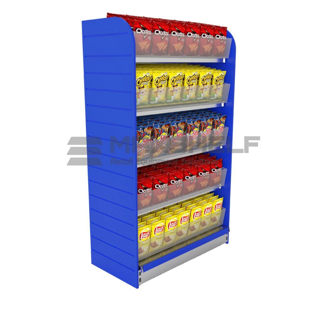 Acrylic Shelving Tier for Crisps - Maxshelf - Retail Equipment Solutions