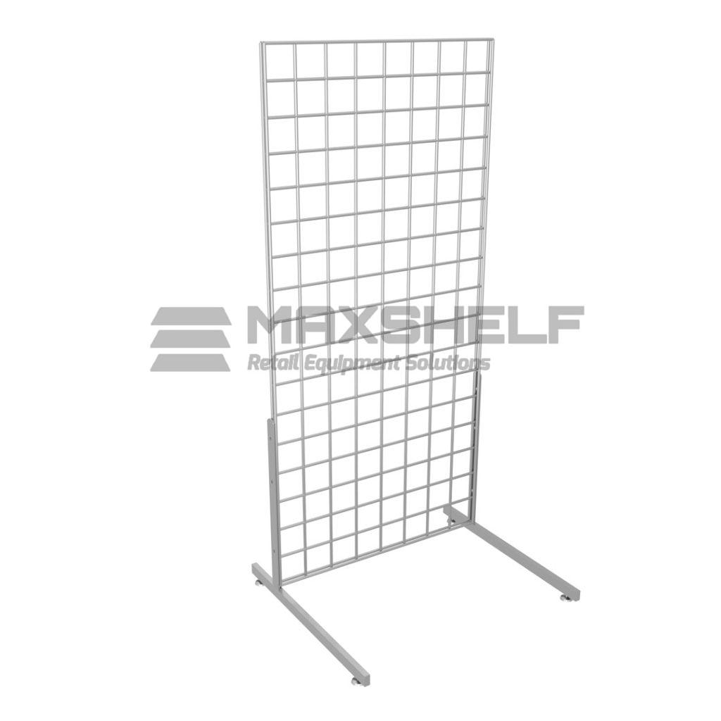 Grid Rack Solution Grid Panel Wire Display with Legs - Maxshelf - Retail Equipment Solutions