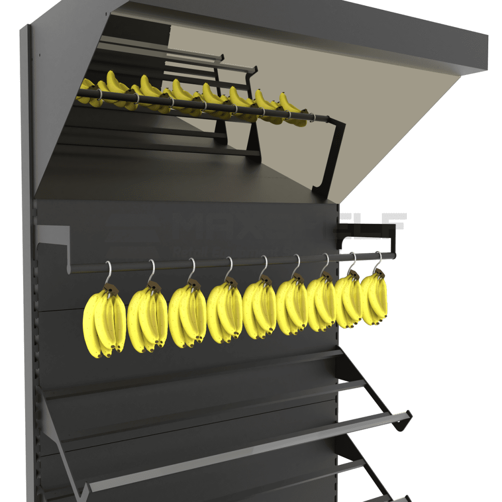 BANANA BAR DISPLAY - Maxshelf - Retail Equipment Solutions