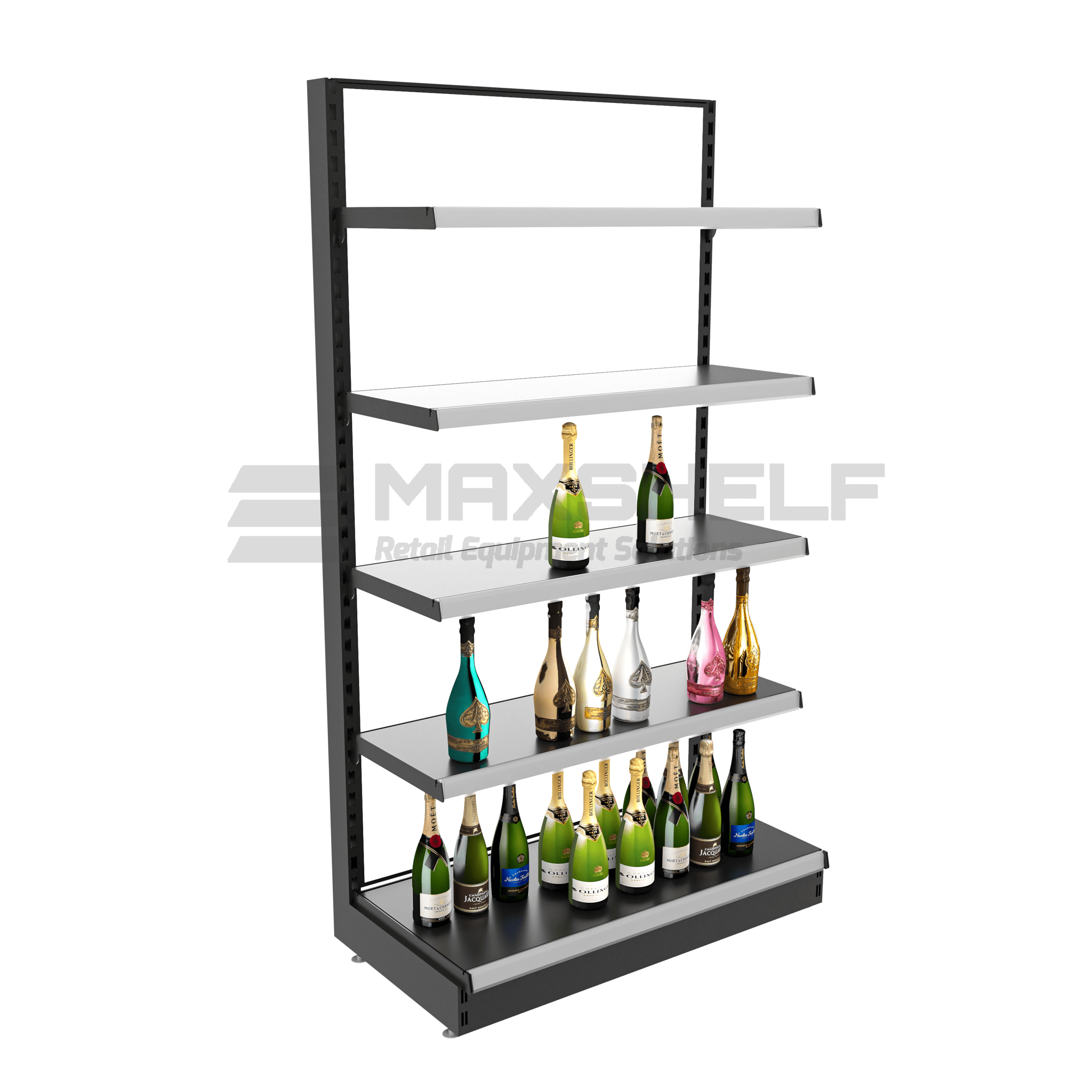 ILLUMINATED BACK PANEL Max Shelf Retail Equipment Solutions